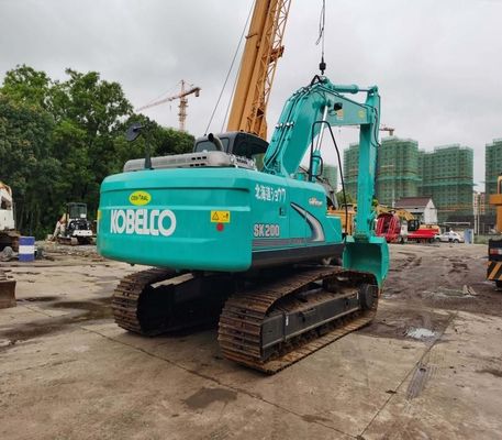 Motormodel Hino Hino J05E Tweedehands Kobelco Graafmachine Groen Sk200 Graafmachine met een vermogen van 114kw