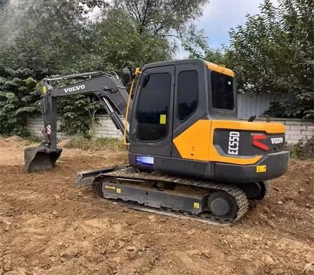 Gebruikte Volvo EC55D Graafmachine Mini Bulldozer 5 Ton Hydraulische Graafmachine te koop