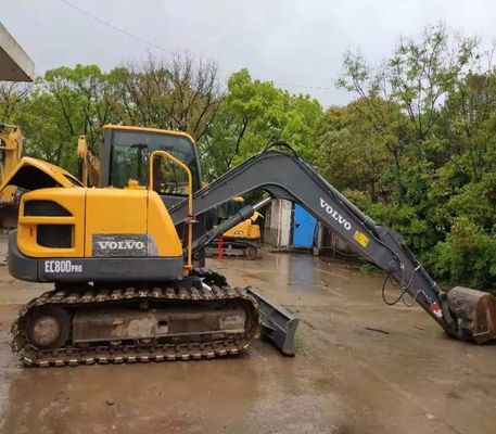 Gebruikte VOLVO EC80D graafmachine met een lage prijs en een goed origineel ontwerp