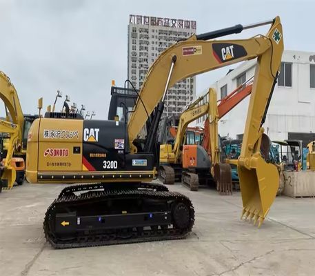 GEBRUIKT Caterpillar Grote graafmachine CAT 320D2 in goede staat