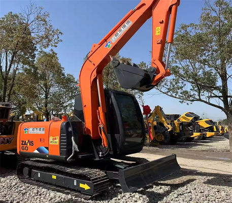 5850 kg Tweedehands in goede staat Hitachi ZX60 met 0,22m3 emmer capaciteit Warm verkopen