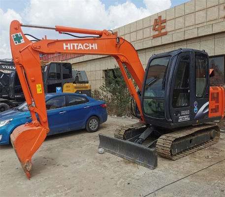 Warm verkopen 5850kg Tweedehands in goede staat Hitachi ZX60 met 0,22m3 emmer capaciteit