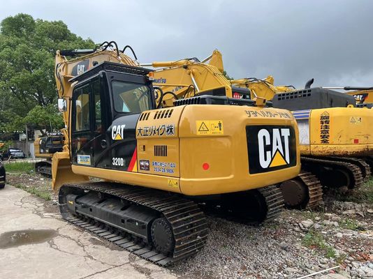 Gebruikte bouwmachines CAT 320D2 Graafmachine Caterpillar Crawler Digger in voorraad