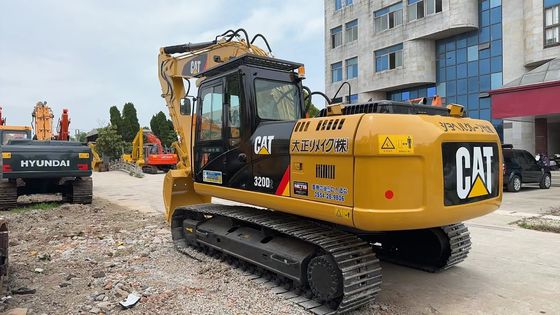 Oorspronkelijke tweedehands graafmachine CAT 320D2 20ton lage prijs met CE/EPA-certificaten