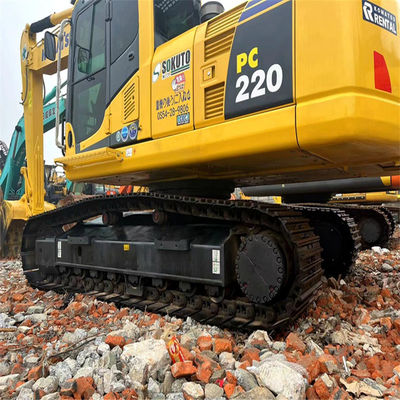 Japan Gebruikte Komatsu PC220 2-8 Medium Excavator 22ton Tweedehands Komatsu Earth Moving Digger Construction Machine