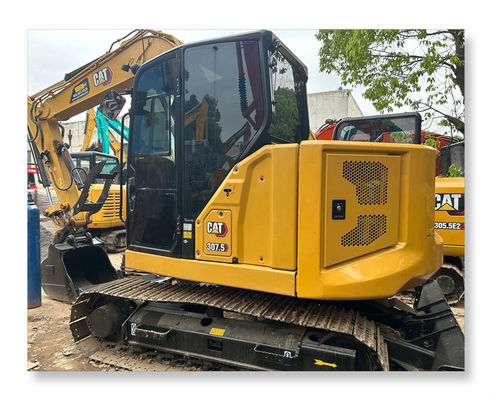 Gebruikte rups originele 7.5 TON Mini CAT 307.5 Crawler Graafmachine te koop