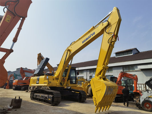 Gebruikte Japan Komatsu PC400-8 Crawler Excavators Zware bouwmachines te koop