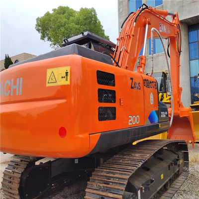20 ton zware machine gebruikt Hitachi Zx200 graafmachine met lage werktijden