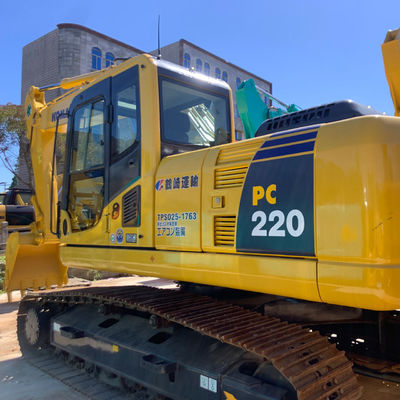 Gebruikte Japan KOMATSU PC220-8 Komatsu 20 ton graafmachine 6920mm Graafdiepte