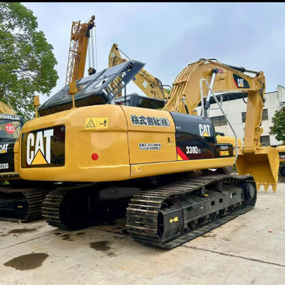 Tweedehands CAT 330D 330DL Mini Hydraulische Crawler Excavator 1.4m3 30Tons Digger Caterpillar Mini Digging Machine