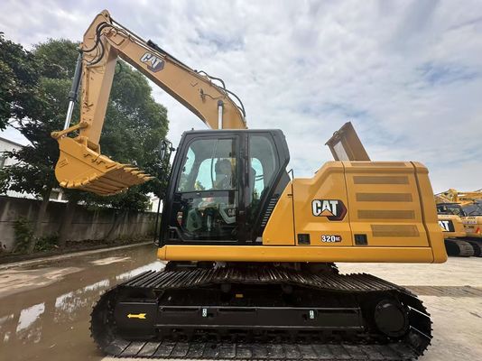 20 ton Landbouw Graafwerk Gebruikte graafmachines CAT 320D Kagelmachines Tweedehands graafmachines