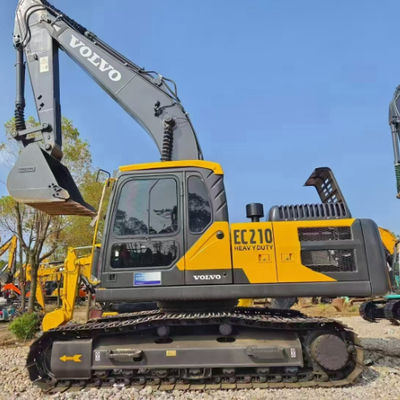 Nieuwe aankomst 90% Nieuwe VOLVO originele gebruikte graafmachine EC210 Hydraulische graafmachine Gebruikte gravers Hoog prestatie