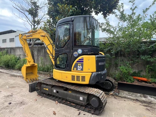 Gebruikte Originele Mini 5.5 Ton voor Komatsu PC55 Kleine Graafmachine Japan met Kerncomponenten Motor Pomp