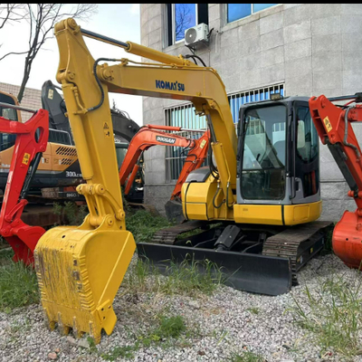 Gebruikte Komatsu PC78US Mini Graafmachine Japanse merk Geïmporteerde motor Lagers Hydraulische Crawler