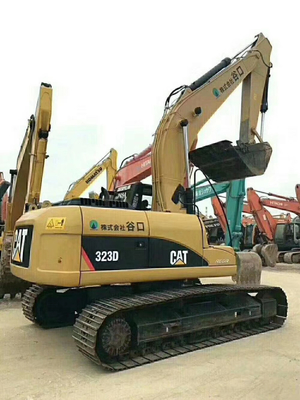 Gebruikte Japanse geïmporteerde 23 ton CAT 323D Graafmachine Uitgerust met Caterpillar C6.6 Motor