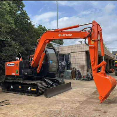 Gebruikte Japanse Originele Hitachi EX60 Kleine 6 ton Rupsgraafmachine in Goede Werkende Staat te Koop