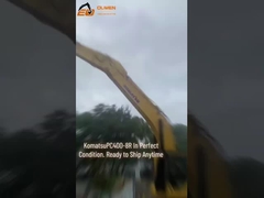 Japan Oorspronkelijke Komatsu PC400 Mijnbouwbouwapparatuur Komatsu PC400-8 graver