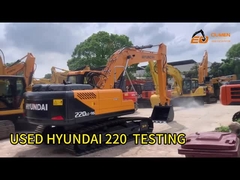 Korea Heavy Duty 20 Ton Hyundai 220 Graafmachine Goede prijs R220LC-9S Gebruikte Hyundai Crawler Graafmachine