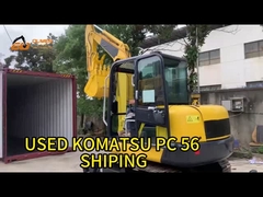 Oorspronkelijke fabriek gemaakt Komatsu PC55 graafmachine 5 ton kleine gebruikte Komatsu Digger