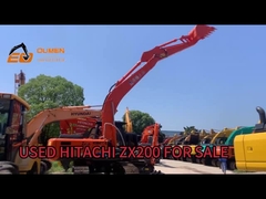 Nege werktijden Hitachi Zx200 Hydraulische Crawler Graafmachine Op voorraad Te koop