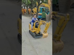 Gebruikte Komatsu PC01 Micro Rupsgraafmachine voor het graven van kleine boerderijgebouwen in uitstekende staat (9