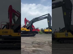 Oorspronkelijke Volvo EC480DL Crawler Excavator. 48 ton mijnbouw klasse. Hoog rendement en laag brandstofverbruik.