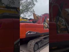 Duurzame DOOSAN DX225LCA graafmachine, middelgrote hydraulische graafmachine